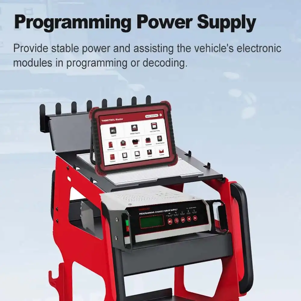 Thinkcar ThinkPPS 150 ECU Programming Battery Voltage Stabilizer, Fast Charger & Jump Starter (150A BSU) - 7